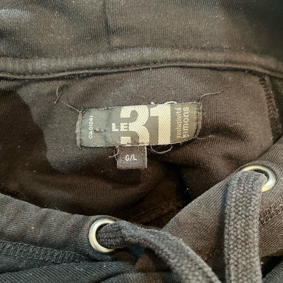 Simons - Black and Whiste Hoodie - Picture 3 of 3